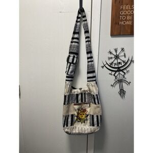 Rising Cotton Hippie Sun Boho Patchwork Shoulder Bag Purse